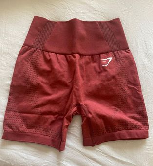 Gymshark Vital Seamless 2.0 Shorts - Brick Red Marl