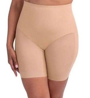 Honeylove SuperPower Sand Nude High Waist Shapewear Shorts Size 1X