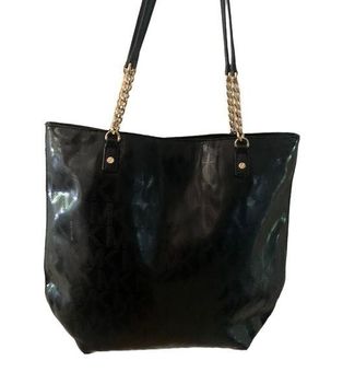 Black MICHAEL KORS Patent Leather Shoulder Bag
