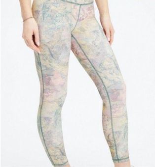 FABLETICS Women's PRINTED POWERHOLD Camo HIGH-WAISTED LEGGINGS -Large