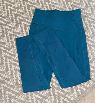 Lululemon Leggings Blue Size 4 - $45 (54% Off Retail) - From Domenica