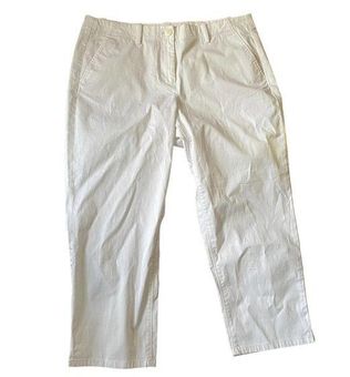 J.Jill Live in Chino Capri Pants size 12 White Cream - $31 - From  Pritandproper