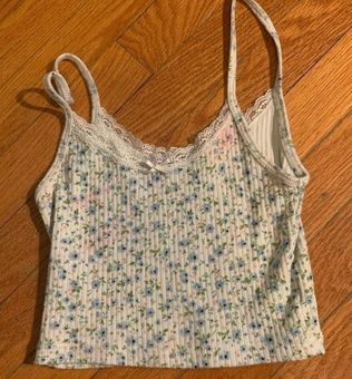 brandy melville - Floral Tank Top