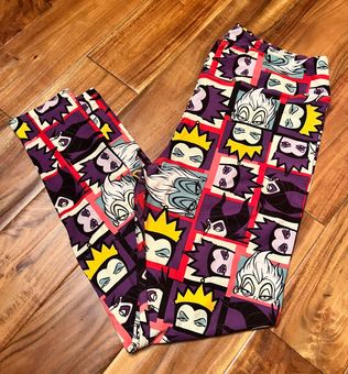 LULAROE DISNEY leggings OS - Group B - villains and more