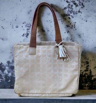 Chanel Neutrals Travel Ligne Tote