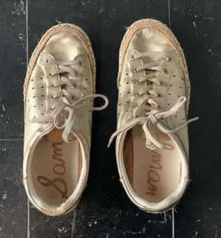Sam edelman silver sneakers Clearance