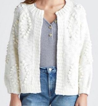 Lucky Brand Women's Bobble Cardigan Sweater