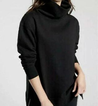 Athleta Black 24/7 Funnel Neck Sweatshirt Thumb Holes Activewear Women's  Size M Size M - $23 - From Sara