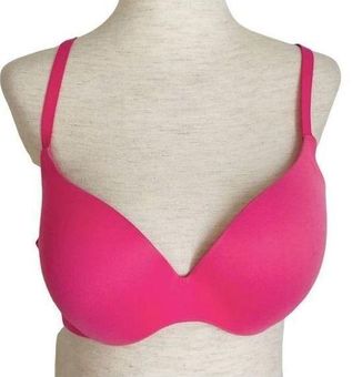 Victoria's Secret Victoria Sport Bra Size 34D pink cross Back 