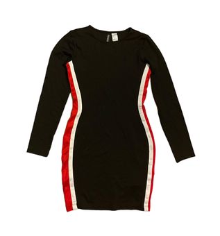 Divided by H&M Black long sleeve bodycon dress  Long sleeve bodycon, Black  bodycon dress long sleeve, Long sleeve bodycon dress