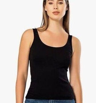 Soft Sleeveless Top Women Black