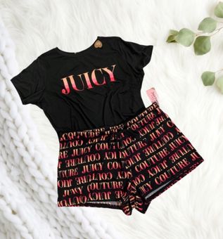 Juicy Couture cy Couture Sleepwear Collection Shirt & Shorts