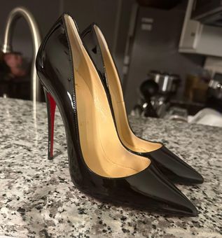 So Kate 120 Patent Leather Pumps in Black - Christian Louboutin