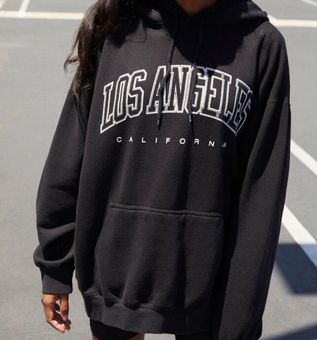 Brandy Melville Christy Hoodie Black Los Angeles - $32 (41% Off Retail) -  From Juliet