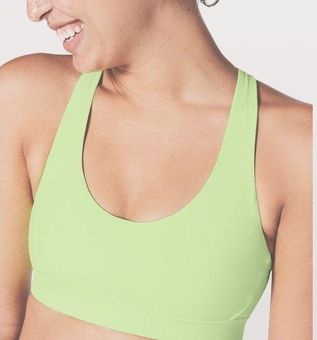 Lululemon Break Free Bra size 2 in clear mint - $34 - From Michelle