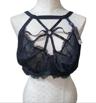 Cacique The Seriously Sexy Collection Unlined Balconette lace Bra