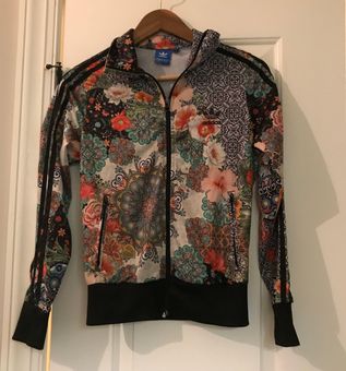 Adidas Originals Agharta FARM Firebird Track Floral Jacket S Rio Multi - $75 From Brooklyn