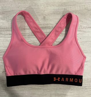 Under Armour Sports Bra- Cross Back Pink Size XS - $19 - From Brianna