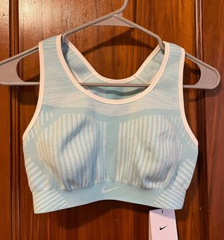 Nike FE/NOM Flyknit Sports Bra Blue Size M - $25 (68% Off Retail) New With  Tags - From Christina