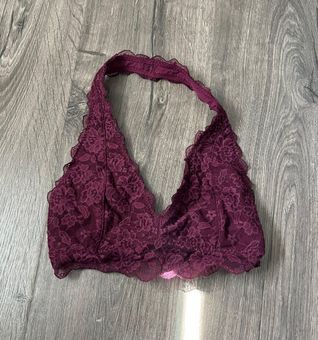 Hollister, Intimates & Sleepwear, Hollister Gilly Hicks Lace Maroon  Bralette