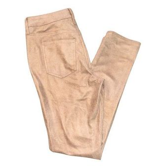 FAUX SUEDE JEGGINGS