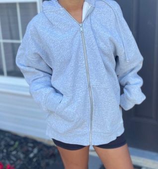 Brandy Melville Oversized Gray Hoodie - $27 (40% Off Retail) - From Lynley