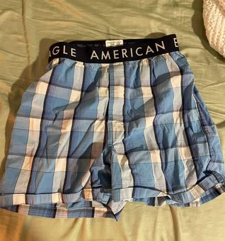 American Eagle Blue Boxers - Size XS