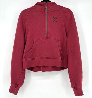 Lululemon Scuba Oversized Half Zip Hoodie Orangetheory Mulled Wine Size M/L  Size M - $105 - From gracieumbrella