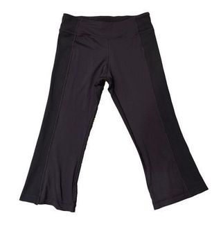 Lululemon dark purple cropped wide-leg leggings size 4 - $35