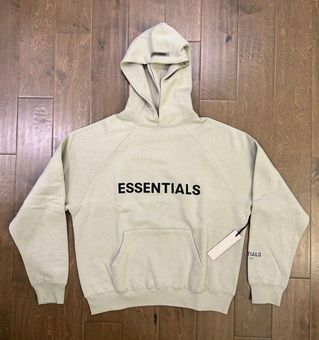 Fear of God Essentials Hoodie 'Sage' | Tan | Men's Size XL