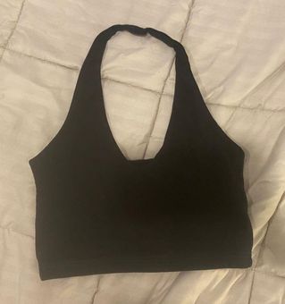 Brandy Melville Black Halter Top - $11 - From Isabella