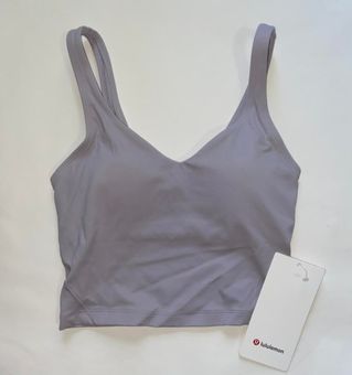 Lululemon Align Tank - Iced Iris, Size 2 Gray - $68 New With Tags
