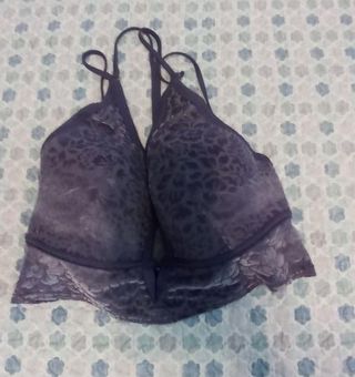 Victoria's Secret Victoria Secret PINK Bra Med blue purple velvet