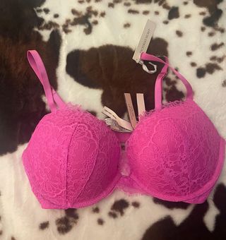 Victoria's Secret Victoria Secret Bra Pink Size 36 D - $21 (65% Off Retail)  New With Tags - From Thrifty