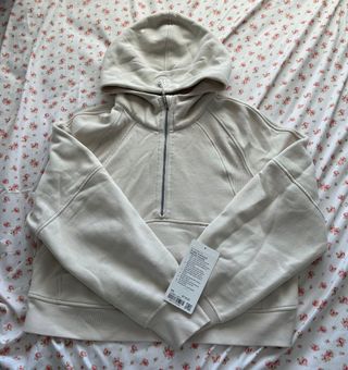 Lululemon Half-Zip Scuba White Size M - $175 (12% Off Retail) - From Kelley