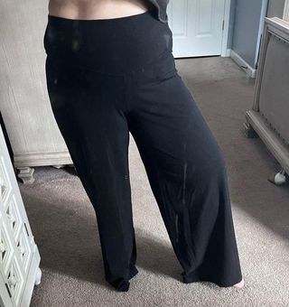 Old Navy Extra High Waisted PowerChill Wide Leg Yoga Pants Womens