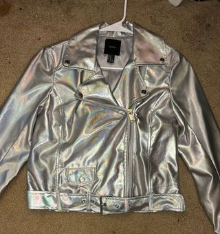 Holographic coat clearance forever 21