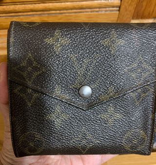 LOUIS VUITTON Vintage Logo Wallet Authentic