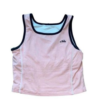 Avia cropped pink workout tank Womens Size medium. Vintage 90s Fits Like  Small - $25 - From V