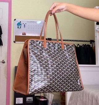 Goyard Leather Tote Bags