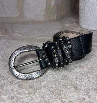 Hammered Silver Buckle