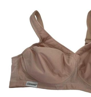 Glamorise Size 42B Beige Comfortable Bra Wireless 10-459P - $15 - From Bal