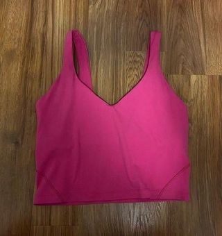 Lululemon Sonic Pink Align Tank Size 6 - $50 (26% Off Retail) - From Mykaela