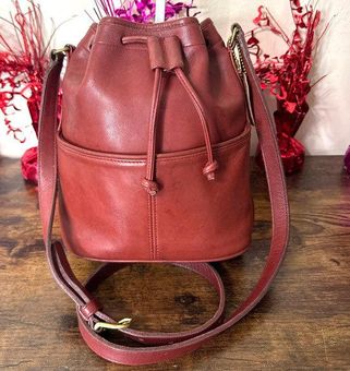 Coach Vintage Drawstring Bucket Crossbody Bag 142 From Lolas