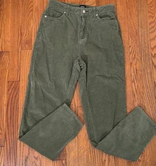 BDG High Rise Mom Corduroy Pants Green Size 28 - $31 - From Kimberly