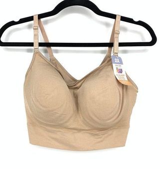 Blissful Benefits by Warner's Wire-Free Sports Bra 