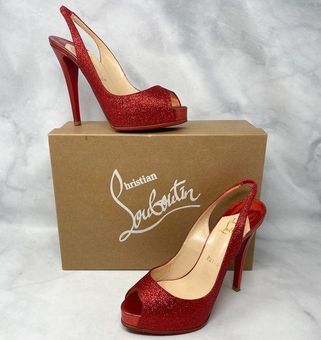 Red Glitter Louboutin