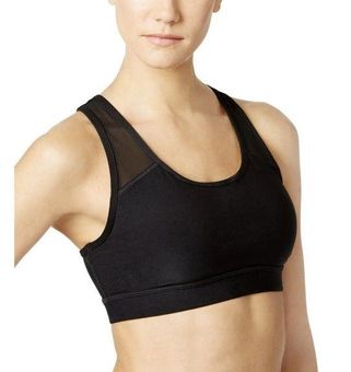 Ideology NWT Crisscrossed Black Sports Bra Gray Sz Large - $5 New With Tags  - From Krista