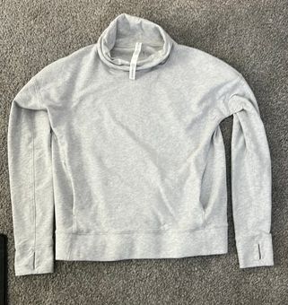 Lululemon Sweatshirt Turtleneck Gray Size 8 - $45 - From Paige