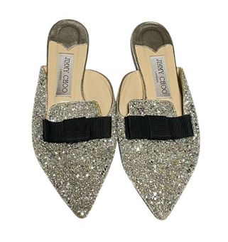 Jimmy Choo US 6 EURO 36 1/2 Women's Italian Sparkly Holiday